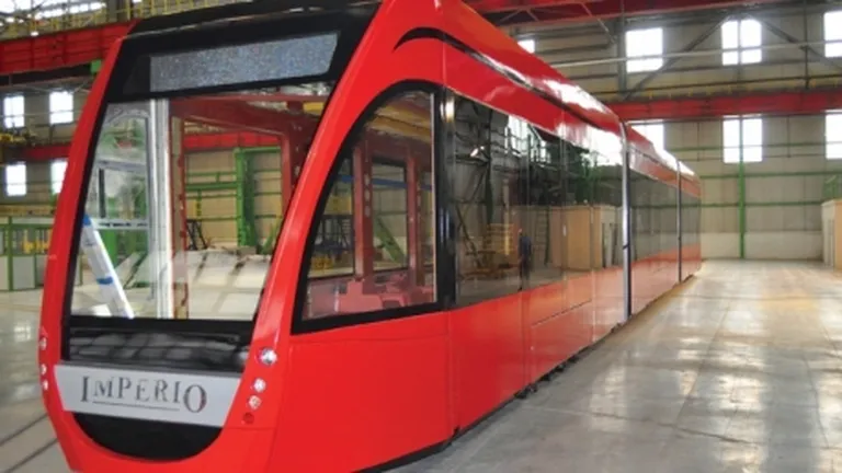 Un tramvai numit “Imperio”. Astra Vagoane l-a prezentat drept “cel mai economic” din lume