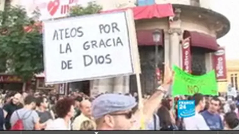 Cheltuielile legate de vizita Papei genereaza proteste in lant la Madrid