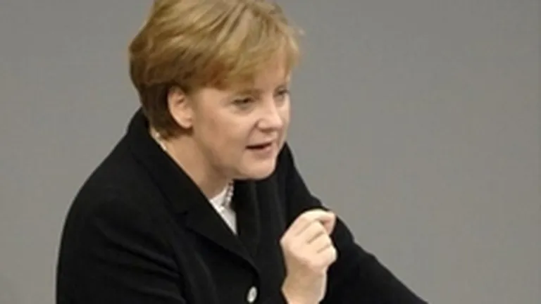Surse: Merkel a spus ca planul anti-criza avanseaza milimetric
