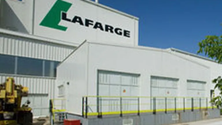 Lafarge Agregate Betoane: Venituri in crestere cu 15% la 9 luni