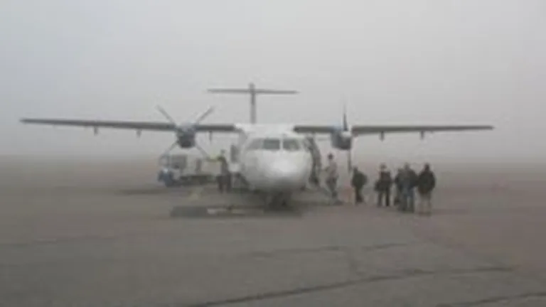 Aeroportul din Cluj-Napoca: Trei curse au fost anulate din cauza cetii