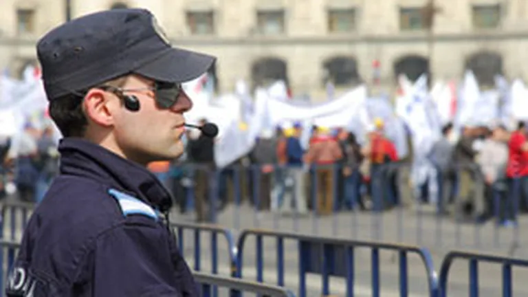 Jandarmeria: Peste 50 de persoane, sanctionate in urma protestelor