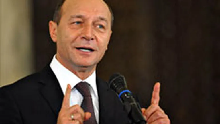 Traian Basescu: Presedintii nu pot sa demisioneze in perioada de criza