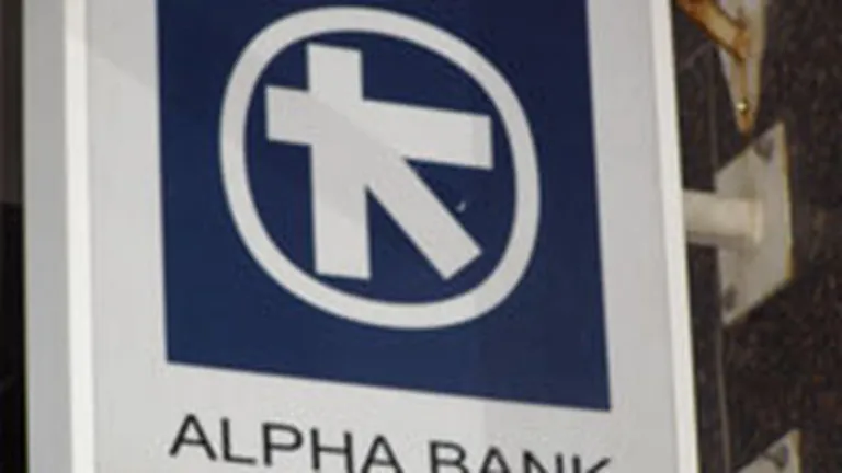 Alpha Bank a obtinut aprobarea BNR pentru noile norme de creditare