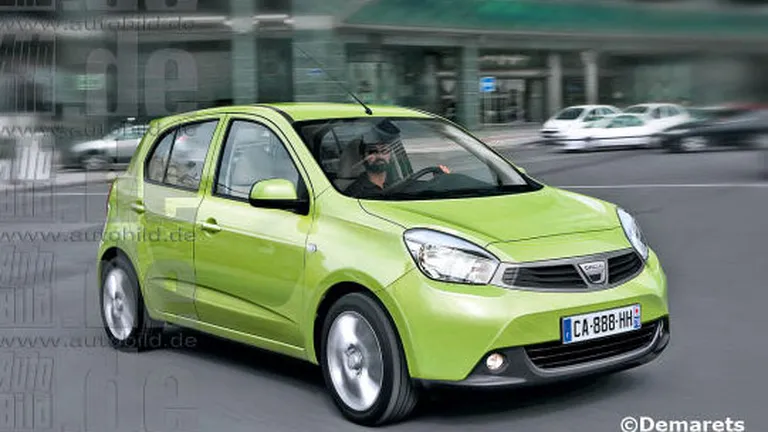 Dacia pregateste Citadine, masina de 5.000 de euro