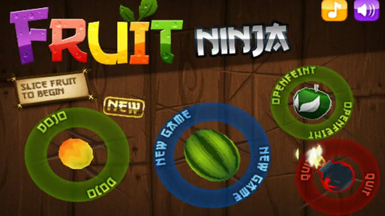 Cati bani face faimosul joc Fruit Ninja din publicitate