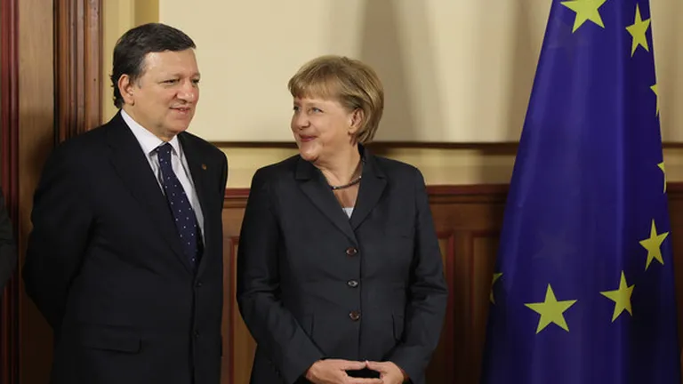 Merkel si Barroso la Bucuresti: Ce are de castigat Romania?