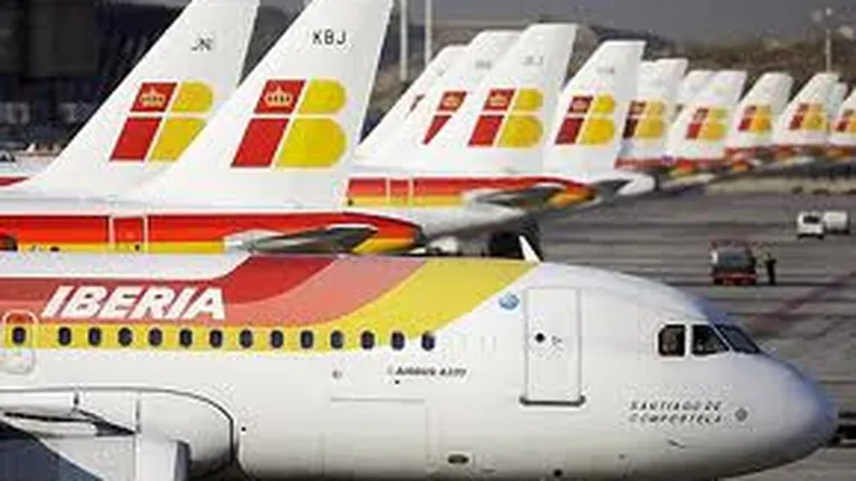 Operatorul aerian spaniol Iberia va concedia 4.500 de angajati