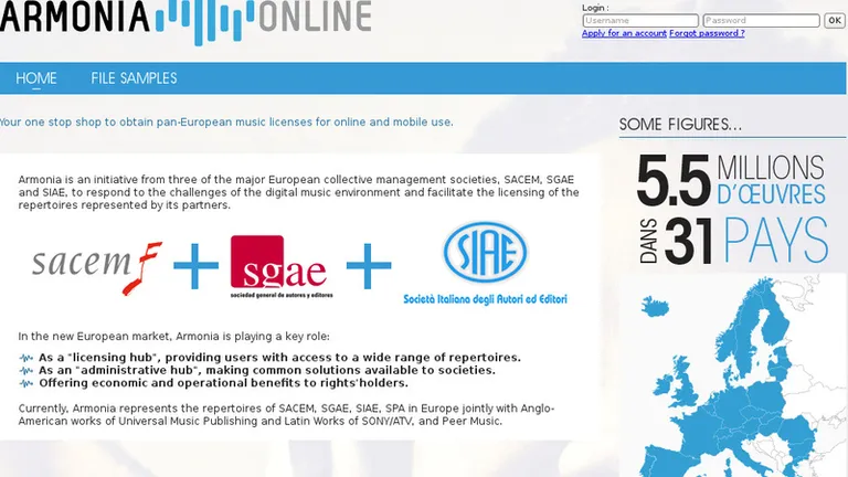 A fost creat primul portal european de licente pentru servicii muzicale online