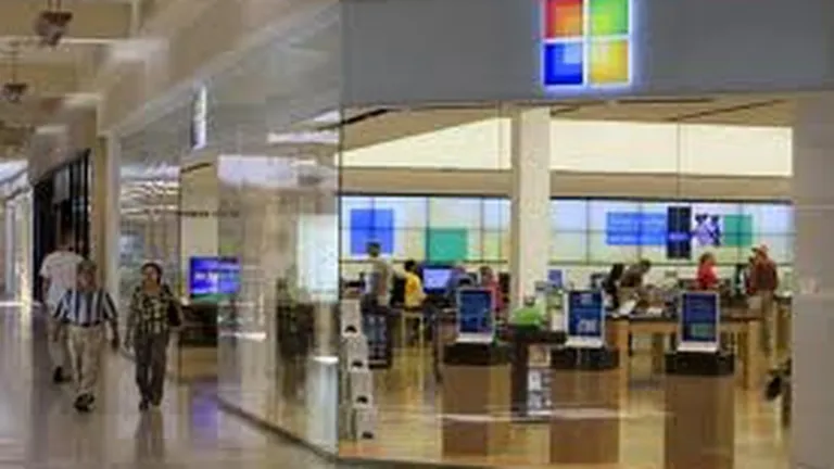 Microsoft isi deschide primele magazine in Europa