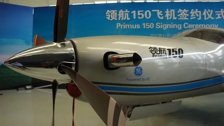 Ce motor va echipa primul avion de afaceri made in China