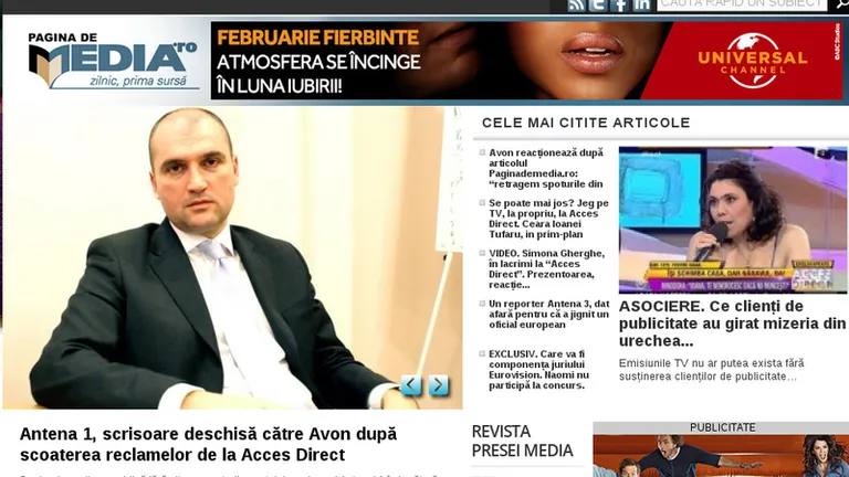 Antena 1 da in judecata Paginademedia.ro