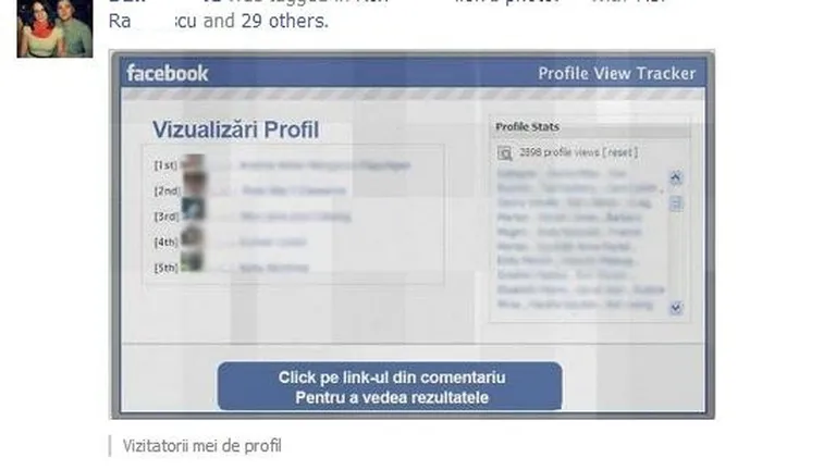 Vezi cine ti-a vazut profilul, cea mai noua frauda pe Facebook