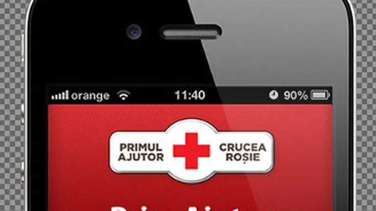 Crucea Rosie lanseaza aplicatia de prim ajutor disponibila pe telefonul mobil