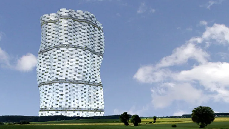Arhitectura viitorului: Zgarie-nori construiti de avioane teleghidate (Foto-Video)