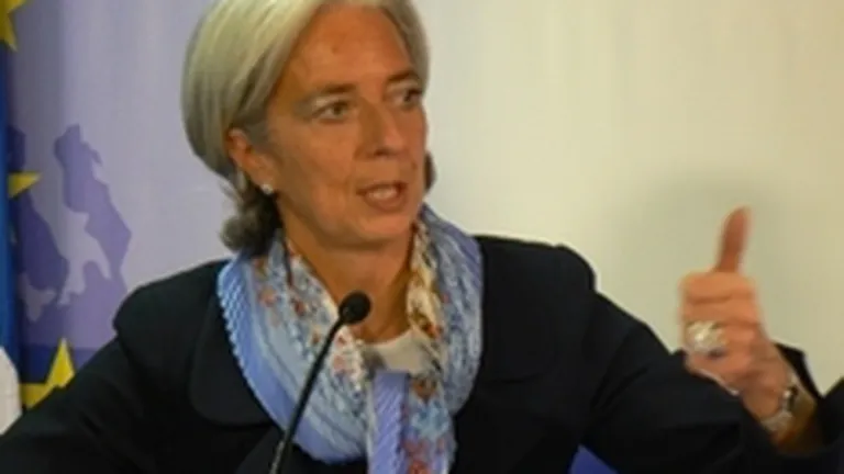 Lagarde: Zona euro trebuie sa continue sa curete si sa recapitalizeze sectorul bancar