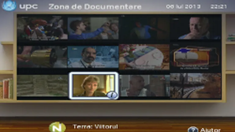 UPC a lansat o aplicatie Tv care permite vizualizarea mai multor canale