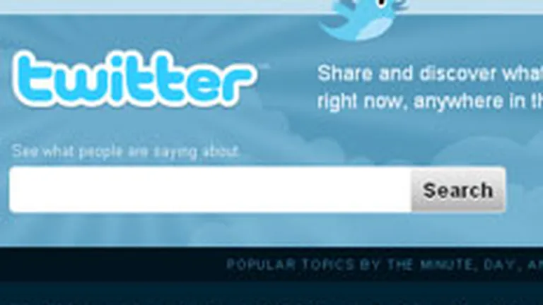 Actiunile Twitter, la cea mai mare scadere de la listarea pe bursa