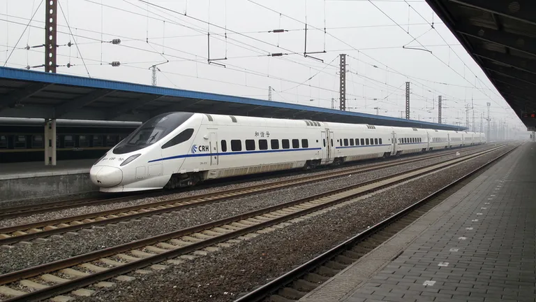Chinezii incep analizele tehnice pentru trenul de mare viteza spre Constanta