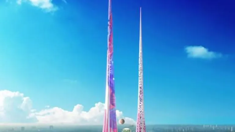 Cel mai inalt turn din lume este ridicat in China (Video)