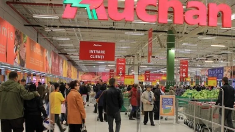 Auchan ar putea lansa in Romania un concept de hipermarket pentru orasele mai mici