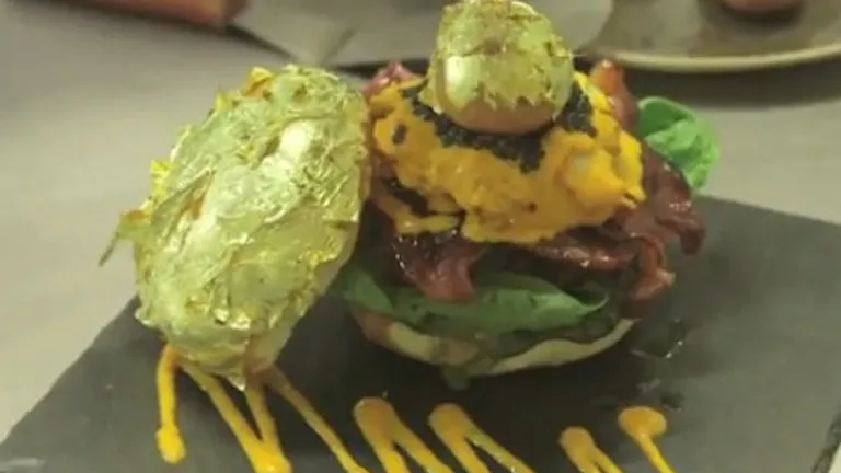 Cel mai scump burger din lume (Video)