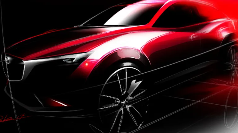 Mazda va prezenta in premiera noul SUV CX-3 la Salonul Auto de la Los Angeles