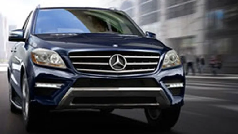 Vanzarile Mercedes-Benz au crescut cu 11% la zece luni