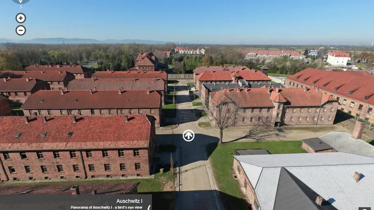 Muzeul fostului lagar nazist de la Auschwitz poate fi vizitat si virtual