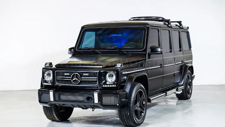 Masina-avion blindat: Cum arata un Mercedes personalizat cu 1 mil. dolari (Foto)