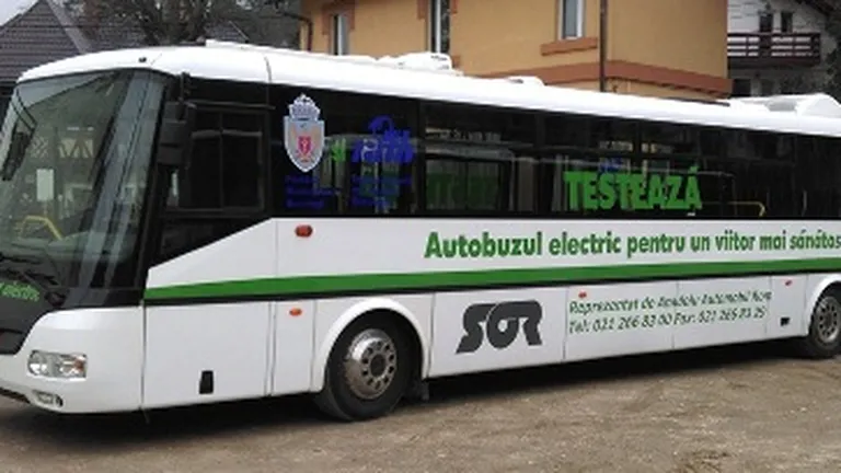 RATB testeaza de luni autobuze electrice pe linia lui 104