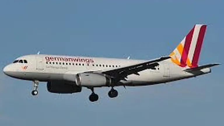 Avion al Lufthansa cu 148 de pasageri s-a prabusit in Franta