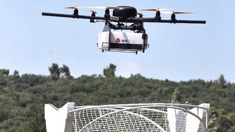 Companie de curierat, prezenta si in Romania, construieste un terminal pentru livrari cu drone