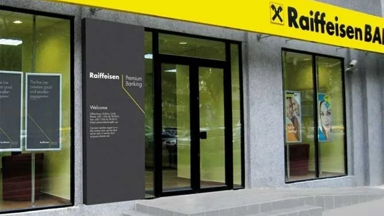 Raiffeisen Bank: Profit in crestere cu 10% in primul semestru in Romania