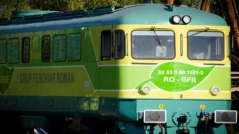 Prima locomotivă verde din România care funcționează exclusiv cu biodiesel sau ulei vegetal