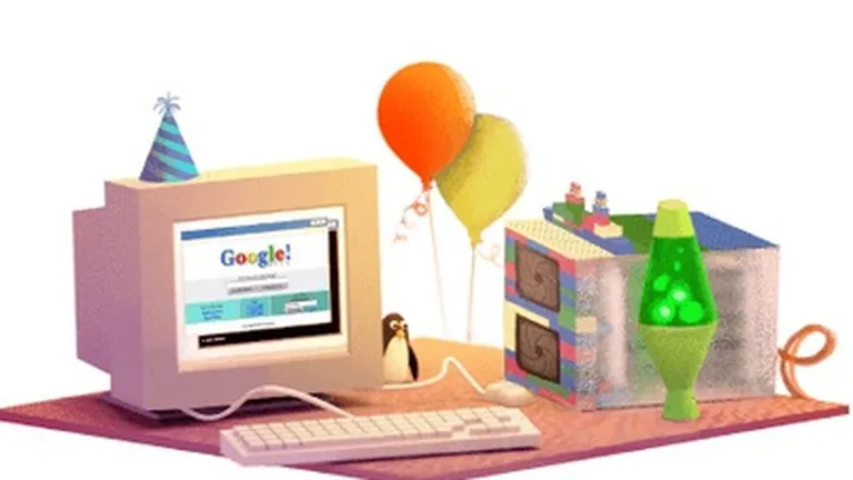 Google sarbatoreste 17 ani de la infiintare cu un logo special