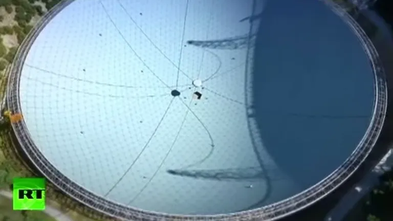 Sky Eye: Chinezii construiesc cel mai mare telescop din lume (Video)