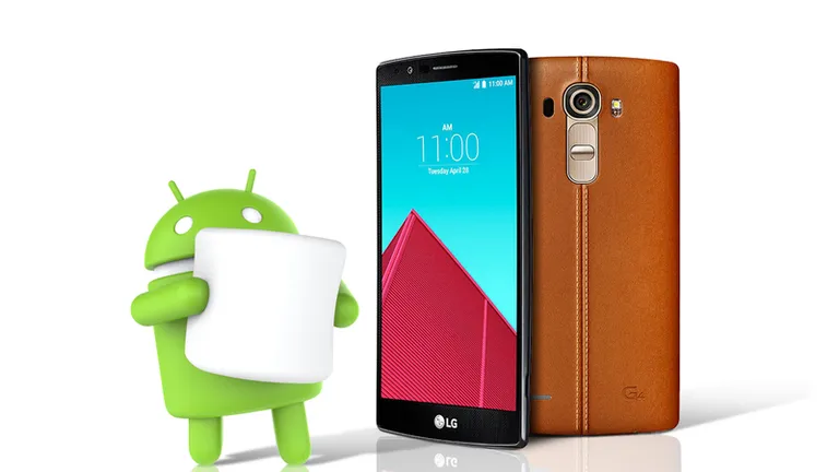 LG introduce noul Android 6.0 Marshmallow începând cu G4