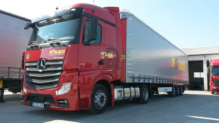 Polach Logistics & Transport isi extinde flota cu 15 camioane Mercedes-Benz Actros