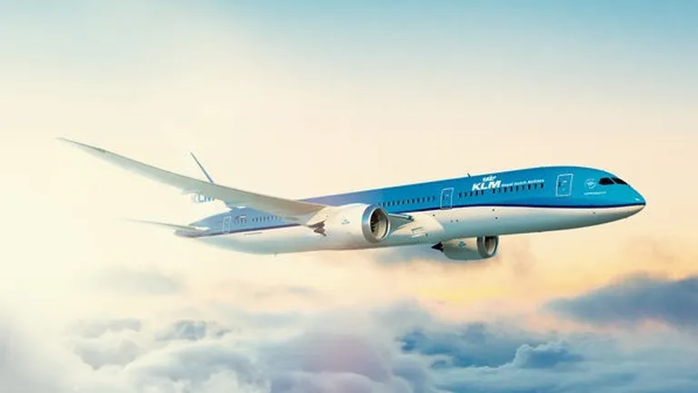 Cum arată noul tip de aeronavă din flota KLM, unde ai conexiune Wi-Fi pe tot parcursul zborului