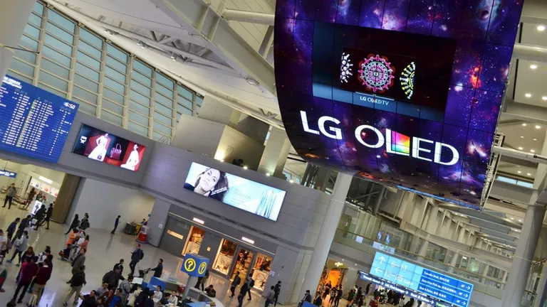 LG dezvaluie cel mai mare ecran OLED din lume