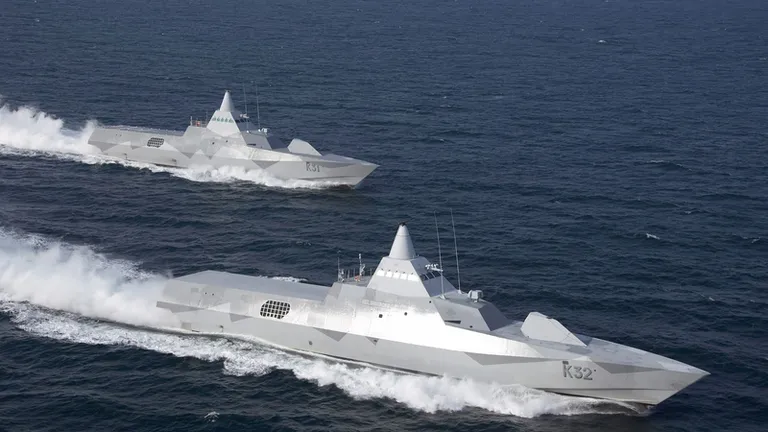 Suedezii de la Saab, interesati de modernizarea fregatelor Romaniei