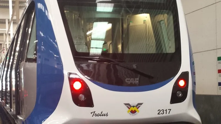CAF a livrat în avans primul metrou din noua serie pentru București