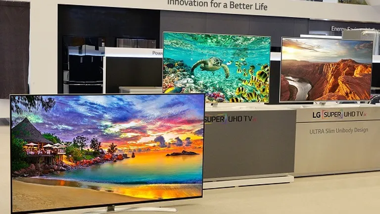 LG prezinta gama de televizoare 4K Super UHD 2016