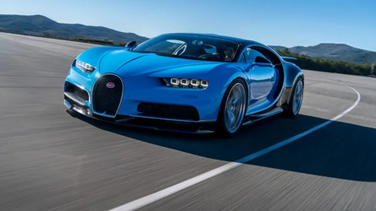 Bugatti testeaza limitele fizicii cu succesorul lui Veyron, care ar putea fi cea mai rapida masina din lume