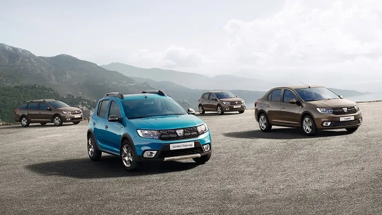 Dacia va prezenta la Salonul Auto de la Paris noile modele Sandero, Sandero Stepway, Logan și Logan MCV