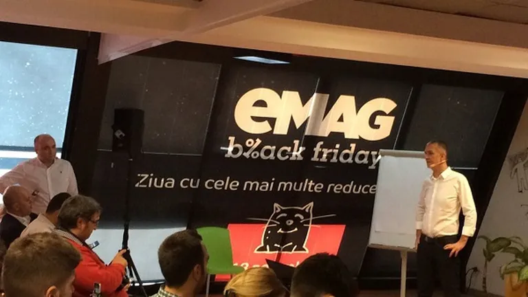 Black Friday 2016 la eMag: Peste 1 milion de produse cu reduceri totale de peste 35 de milioane de euro