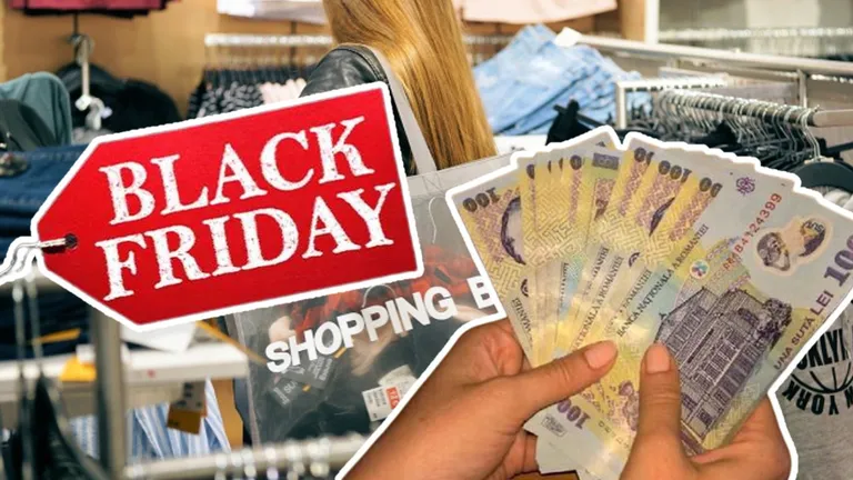 STUDIU: Cât vor cheltui românii de Black Friday 2022. La cumpărăturile de haine, ţara noastră se află pe locul doi