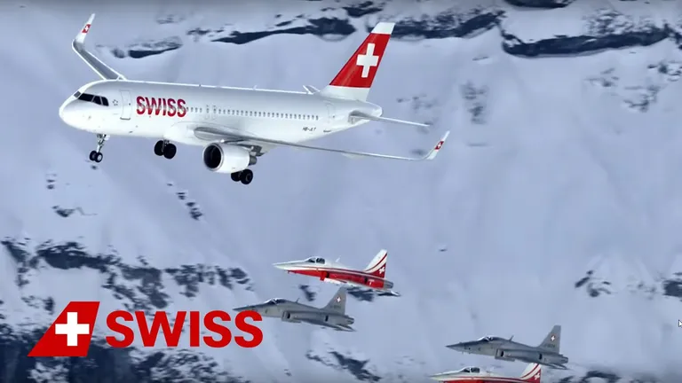 Swiss a realizat un avion acoperit cu un material asemănător pielii de rechin. Aeronava a fost creată pentru a economisi energie