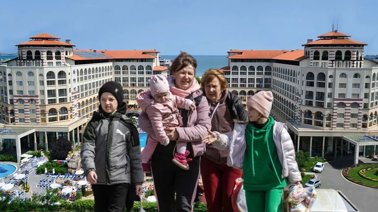Bulgarii nu mai au bani să le plătească mâncarea refugiaților ucraineni, așa că îi dau afară din hoteluri